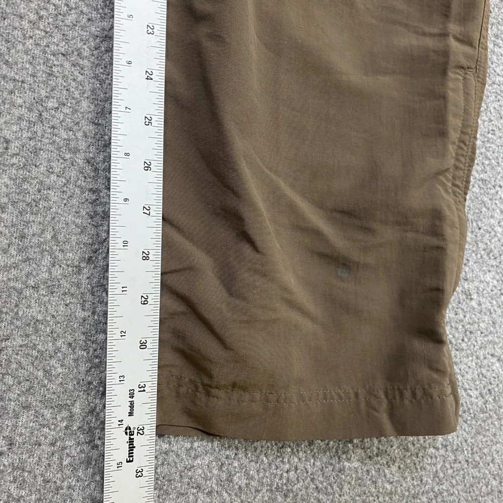 VTG The North Face Pants Mens XL A146 Brown Convertible Cargo Hiking Excellent